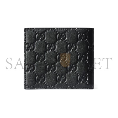 GUCCI GG EMBLEM COIN WALLET ‎850177 (11*9cm)